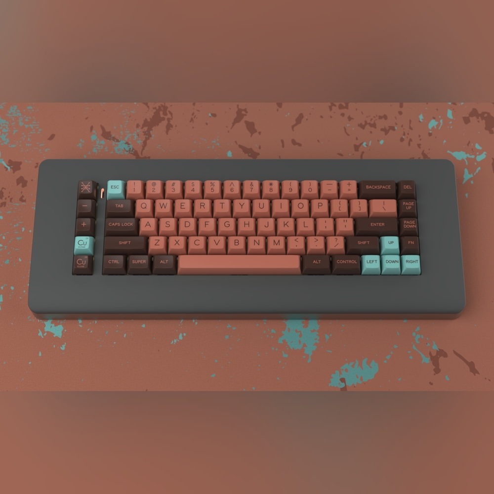 SA Copper Keycaps (Alphas + TKL)